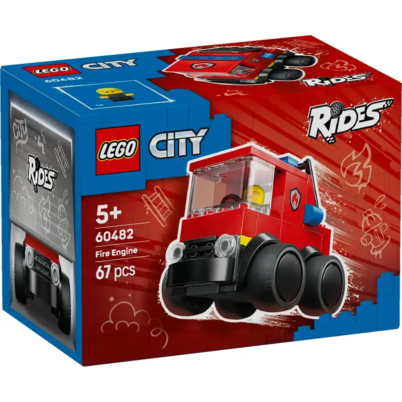 Lego City Fire Truck – Rides Series Emergency Vehicle Set 1