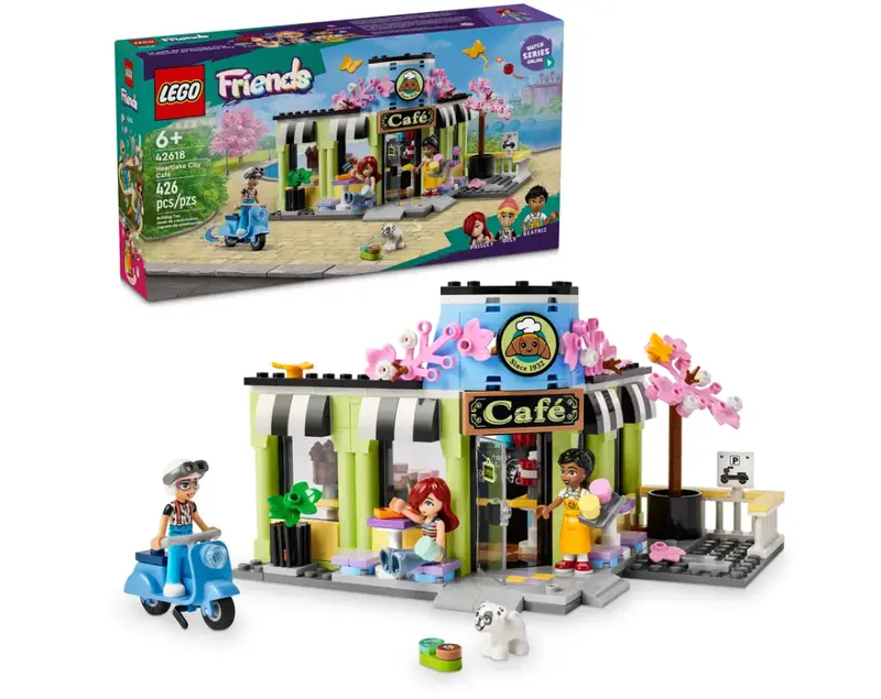 Lego Heartlake City Café Playset With Mini-Doll Figures (42618) 1