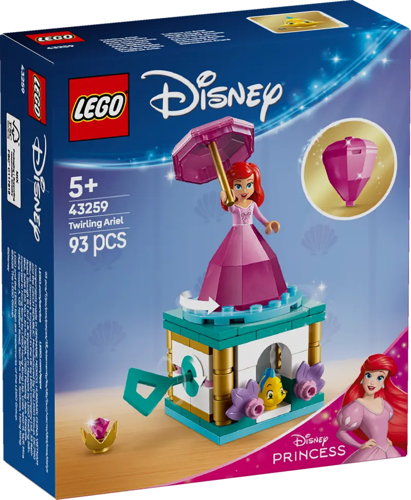 Lego Twirling Ariel Disney Buildable Figure (43259) 1