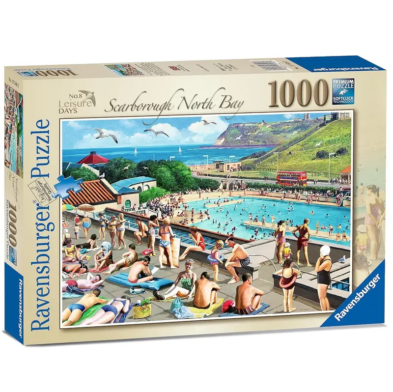Leisure Days: Scarborough Scene – 1000-Piece Jigsaw Puzzle 1