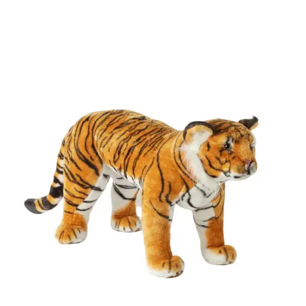 Life-Size Standing Tiger Stuffed Animal 1