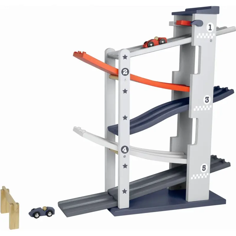 Lifestyle Collection+ Two-Lane Ramp Racer – High-Speed Racing Toy Set 1