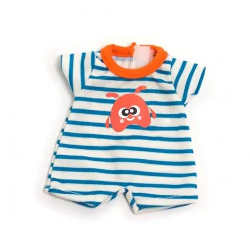 Light Striped Pyjama Outfit For 21 Cm Dolls 1