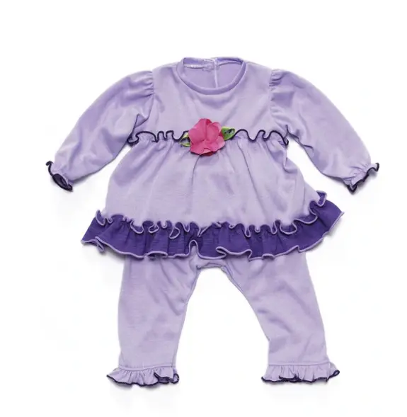 Lilac-Themed Outfit For 18-Inch Dolls 1