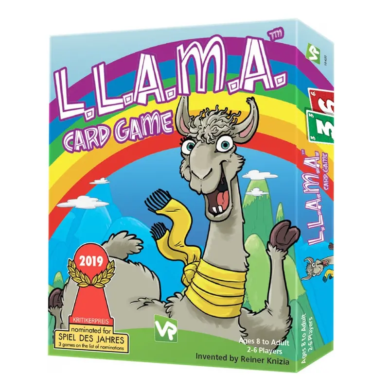 Llama-Themed Card Game For Families 1