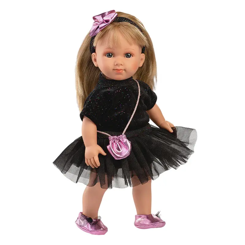 Llorens Elena Doll In Festive Outfit – Dress-Up Baby Figure For Creative Play 1