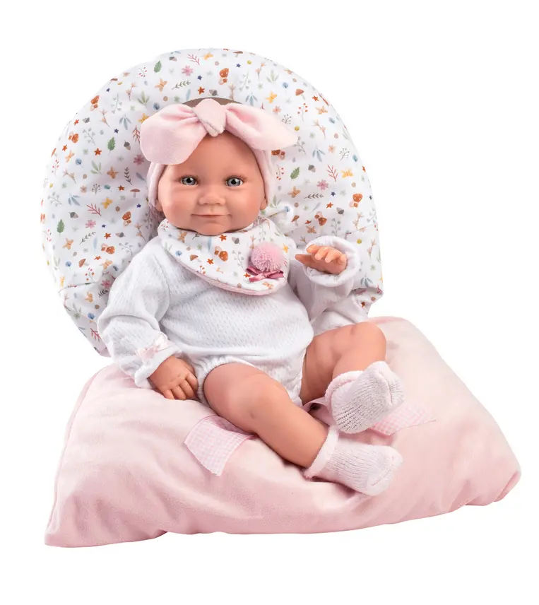 Llorens Soft Baby Doll Nica – 35Cm Cuddly Infant Toy 1
