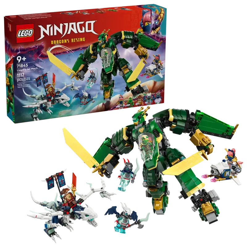 Lloyd’S Jet-Powered Mech – Lego 71845 1
