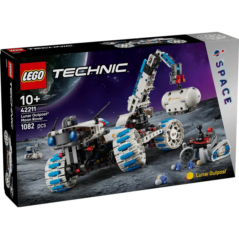 Lunar Exploration Set: Moon Rover And Outpost – Lego 42211 1