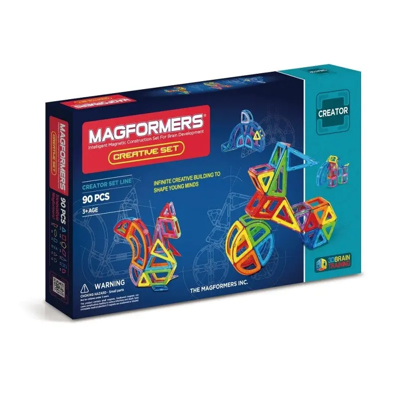 Magformers 90-Piece Creative Building Set 1