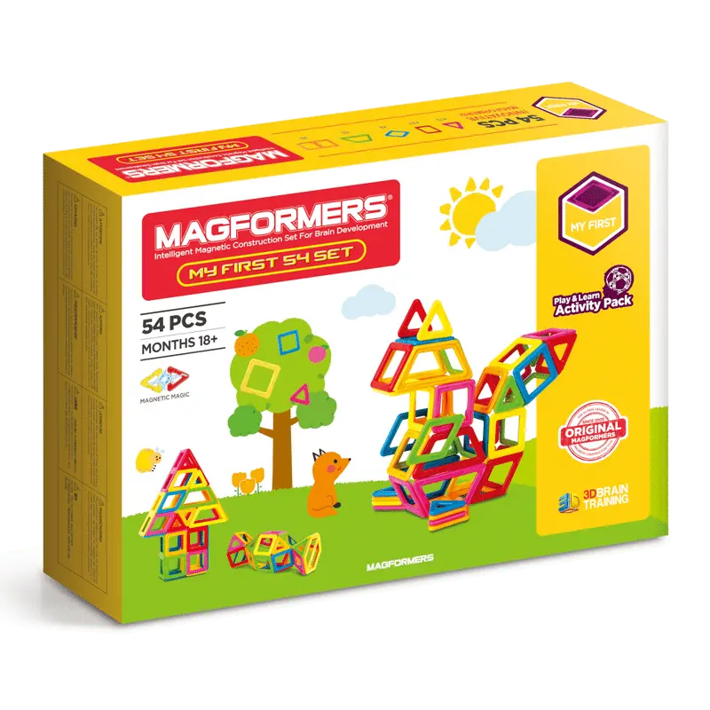 Magformers My First 54-Piece Magnetic Building Set 1