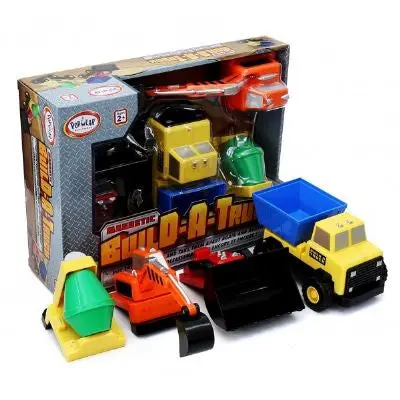 Magnetic Build-A-Truck Construction Set 1