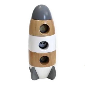 Magnetic Rocket Stacking Toy 1