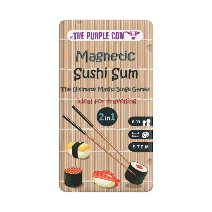Magnetic Sushi-Themed Math Game For Kids 1
