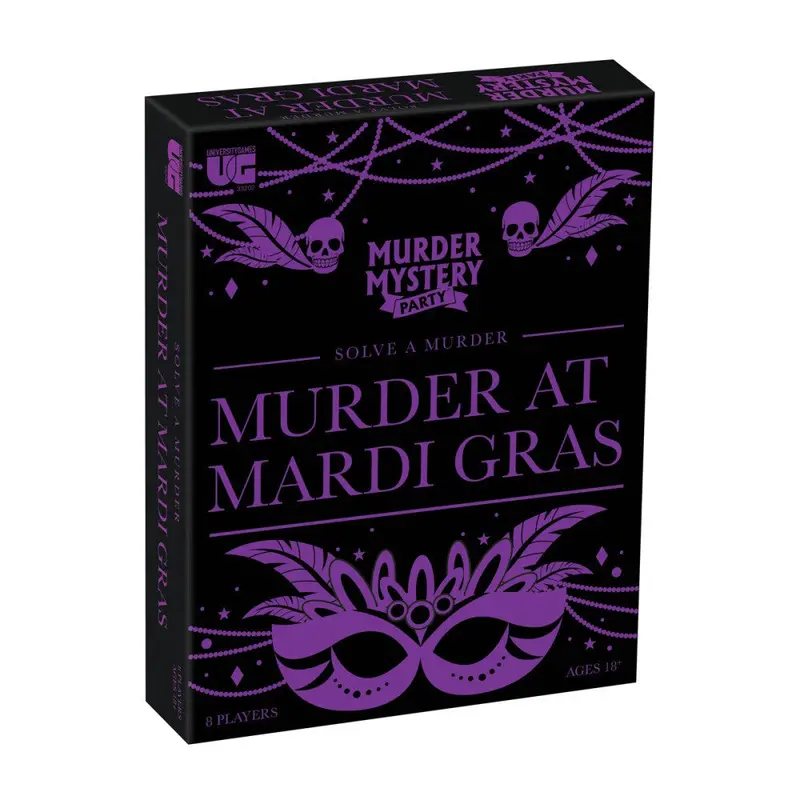 Mardi Gras Murder Mystery Party Kit 1