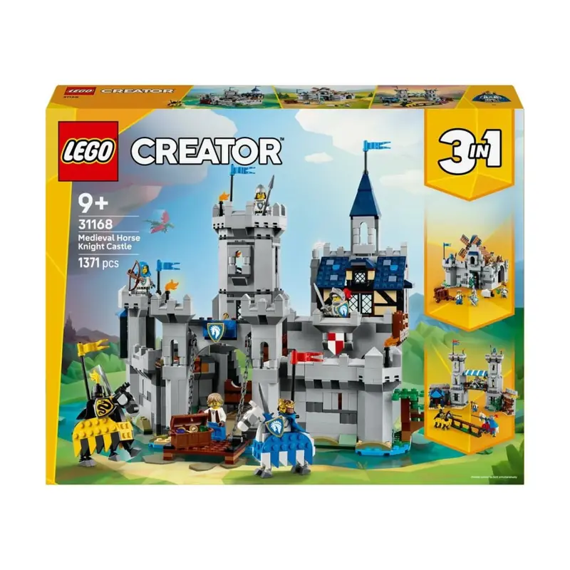 Medieval Castle Building Set With Horse And Knight – Lego 31168 1
