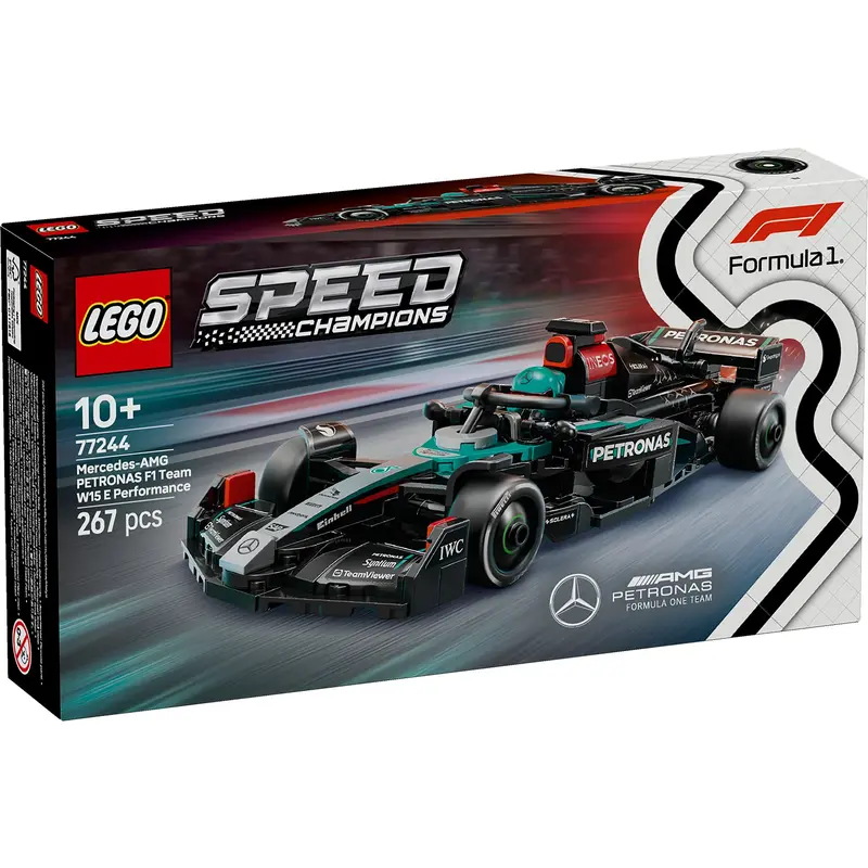 Mercedes-Amg F1 W15 Race Car Lego Model (77244) 1