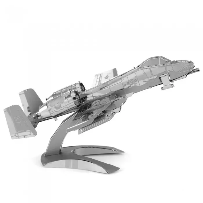 Metal Earth A-10 Thunderbolt Ii Warthog Model Kit - Precision Laser-Cut Metal Assembly 1