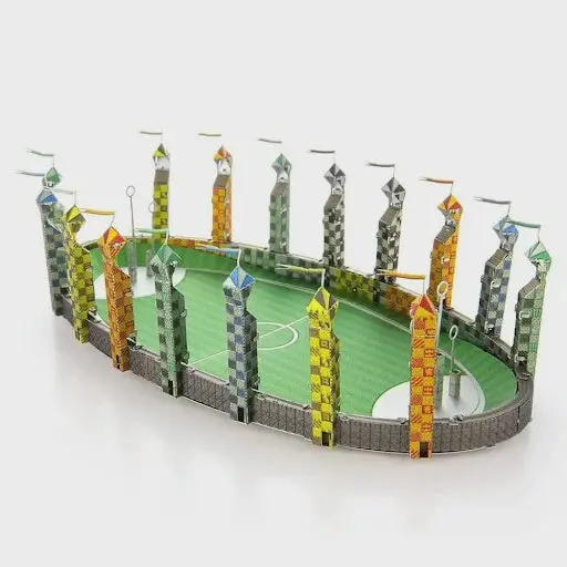 Metal Earth Quidditch Pitch Model – Harry Potter Collectible 1