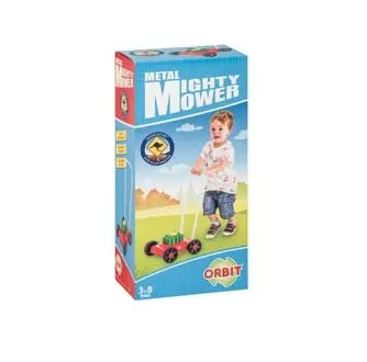 Metal Mighty Mower Toy – Push-Along Garden Role-Play Tool 1