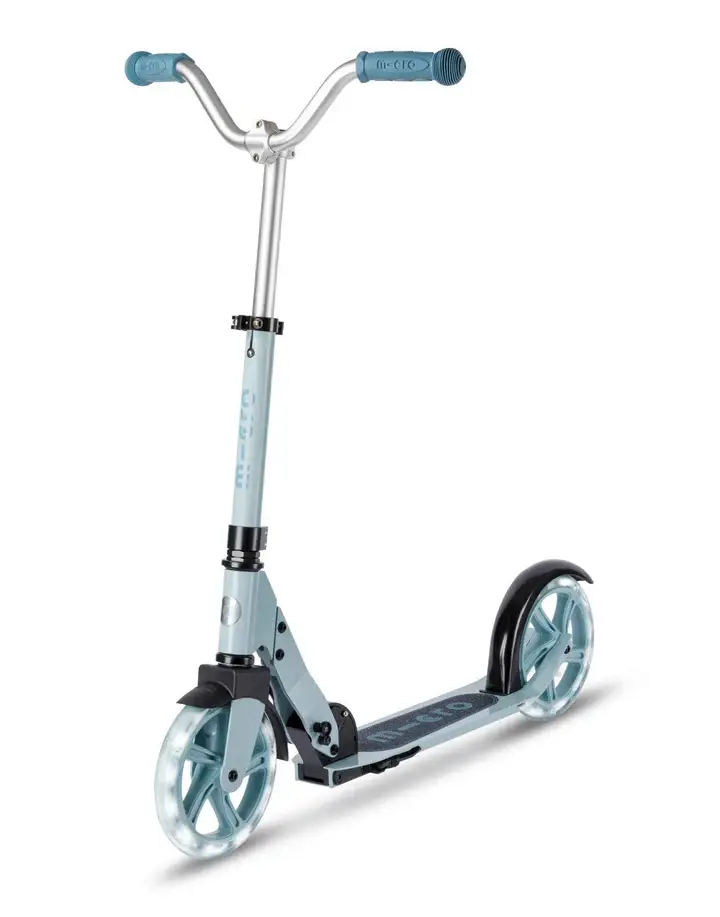 Micro Cruiser Scooter With Led Wheels – Frosty Blue 1
