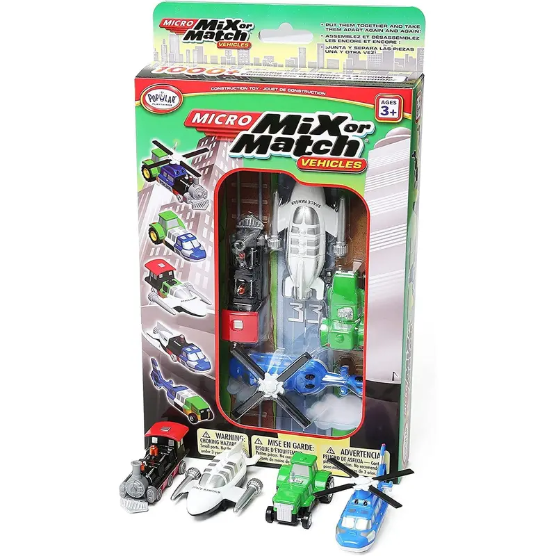 Micro Magnetic Vehicle Mix-And-Match Set (Set 4) 1