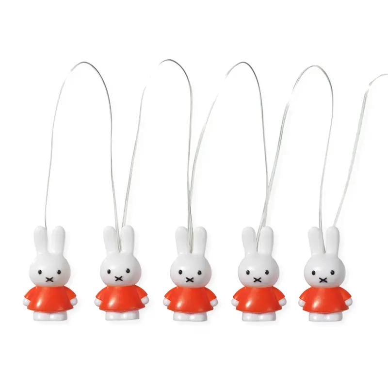 Miffy Orange Led String Lights 1