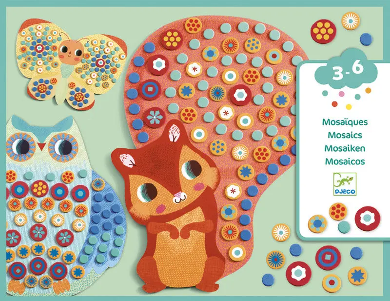Milfiori Mosaic Animal Art Craft Kit 1