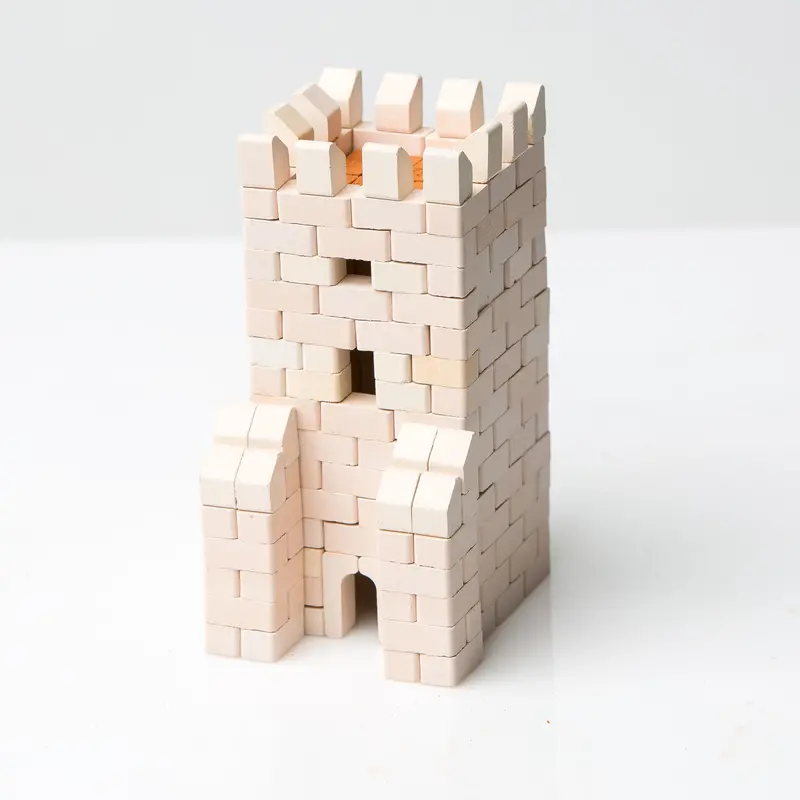 Mini Brick Build Kit – Gate Tower Model 1