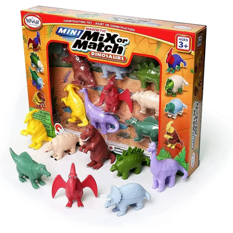 Mini Deluxe Dinosaur Mix-And-Match Set 1
