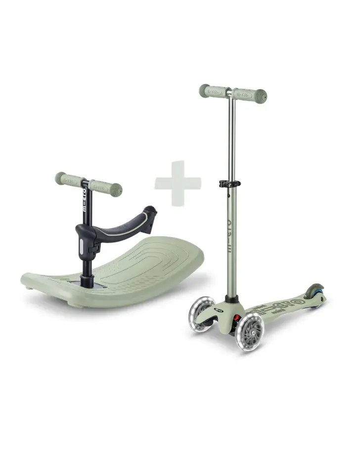 Mini Deluxe Rock & Go Led Lamp In Olive Sage 1
