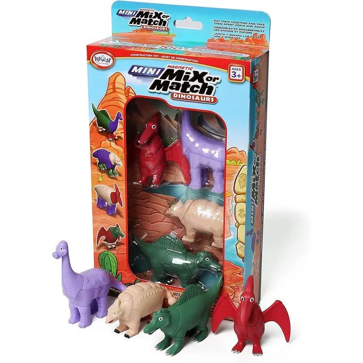 Mini Dinosaur Mix-And-Match Set #2 1