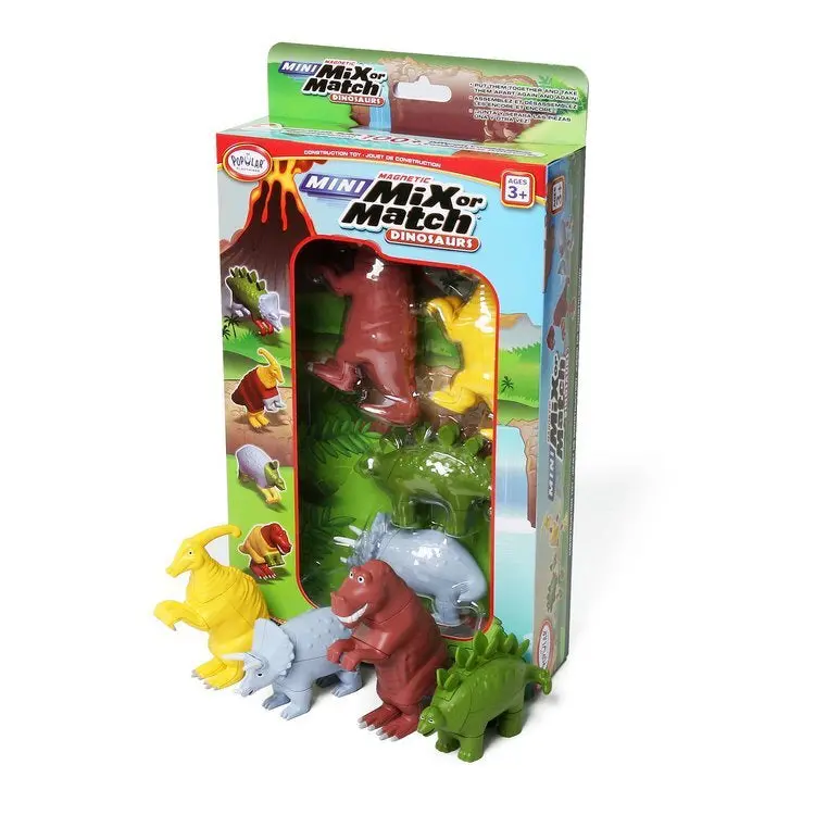 Mini Magnetic Dinosaur Mix-And-Match Set (Set 1) 1