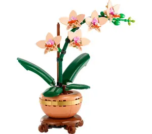 Mini Orchid Floral Build – Lego 10343 1