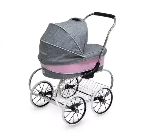 Mini Princess Pram – Compact Doll Stroller 1