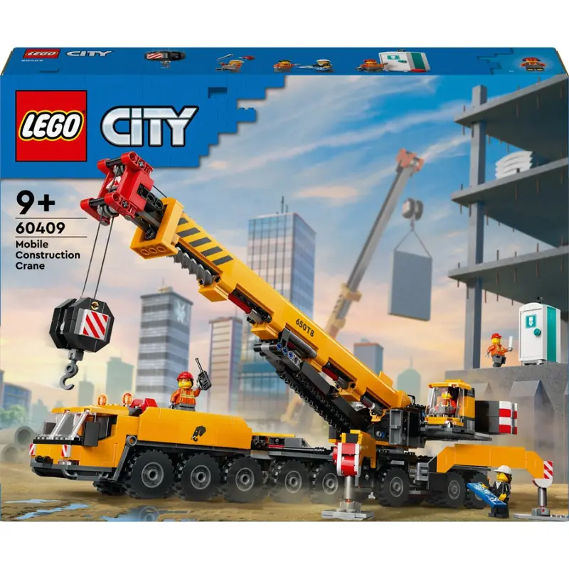 Mobile Construction Crane Building Kit – Lego 60409 1
