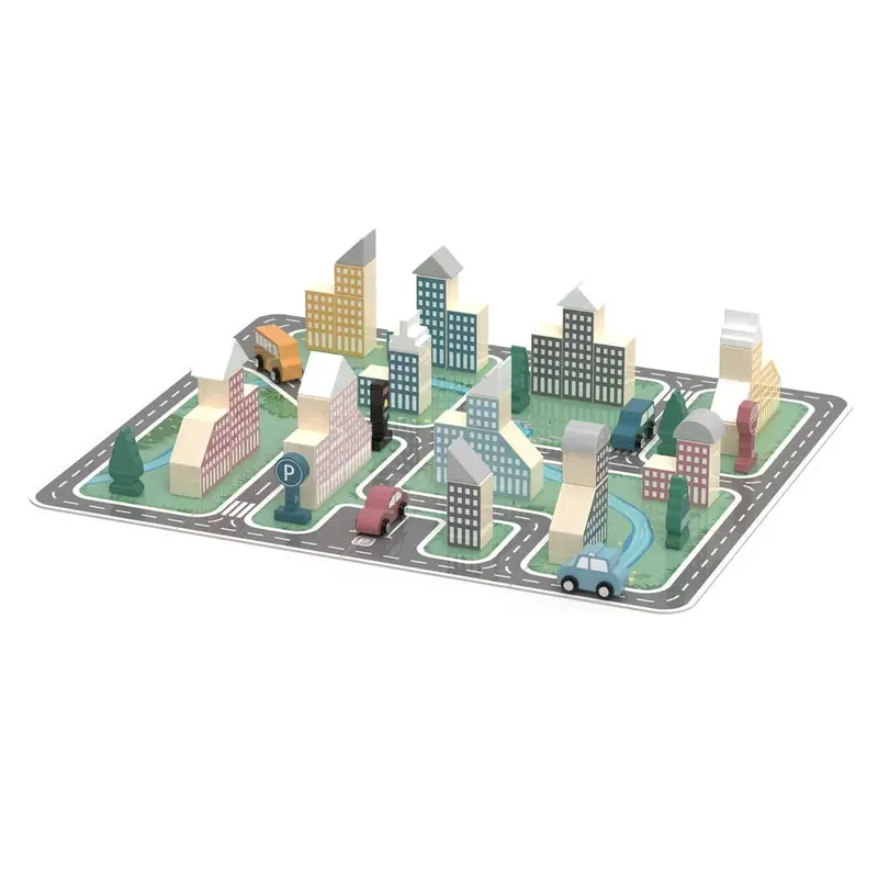 Modern City Building Blocks – Architectural Stem Construction Set 1