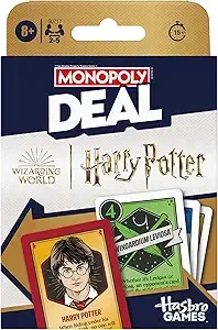 Monopoly Deal: Harry Potter Edition – Fast-Paced Card Game For Fans 1
