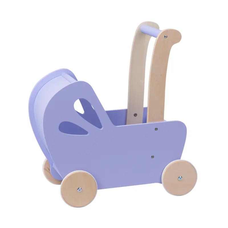 Moover Doll'S Pram In Light Purple 1