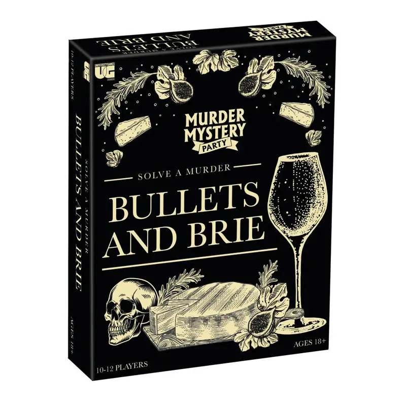 Murder Mystery Party Game: Bullets And Brie Edition 1