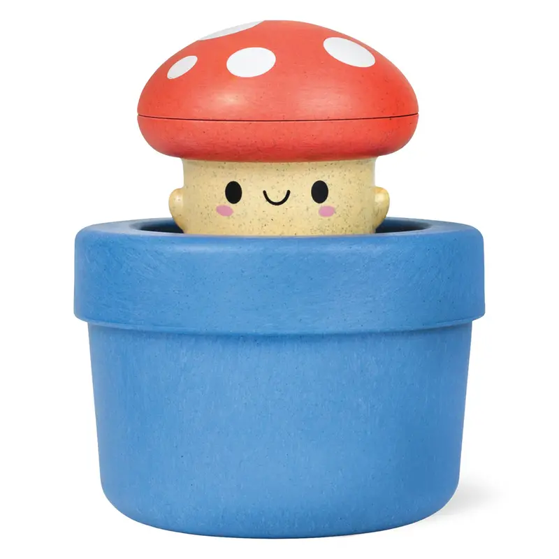 Mushroom-Shaped Bath Pop-Up Drain Stopper 1