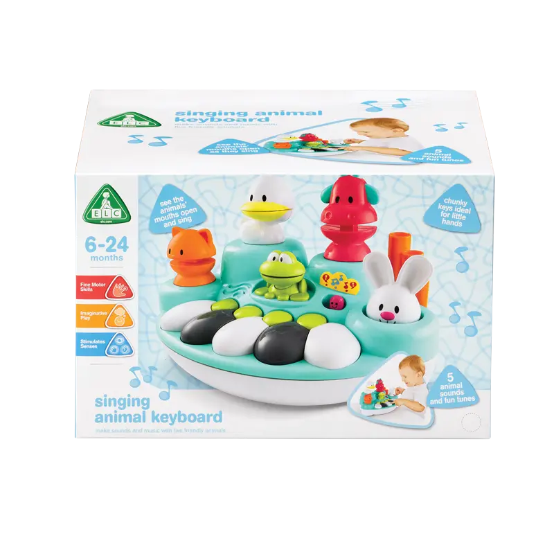 Musical Animal Keyboard – Interactive Sound & Light Learning Toy 1