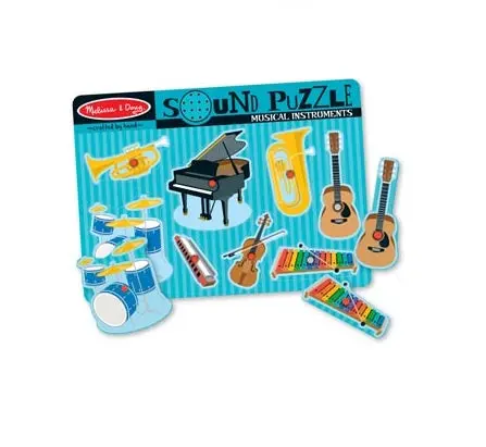 Musical Instruments Sound Puzzle – Interactive Learning Toy 1