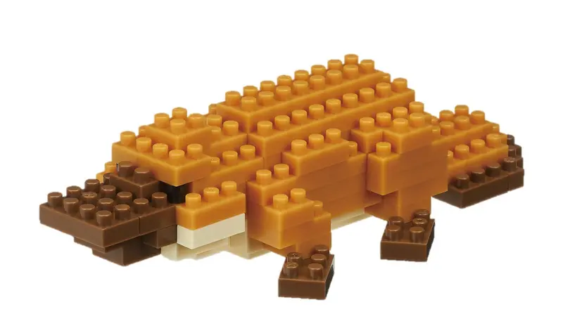 Nanoblock Platypus Micro-Construction Model 1