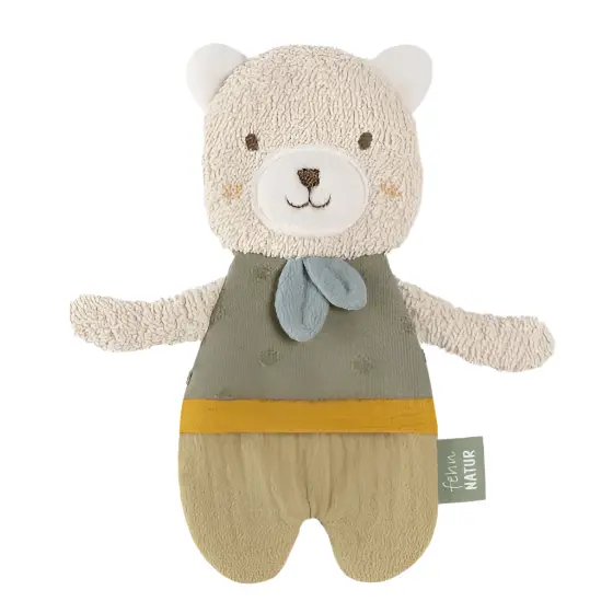 Natur Crinkle Bear – Sensory Soft Toy 1