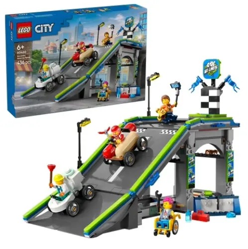 No Limits Race Car Track With Ramp – Lego 60460 1
