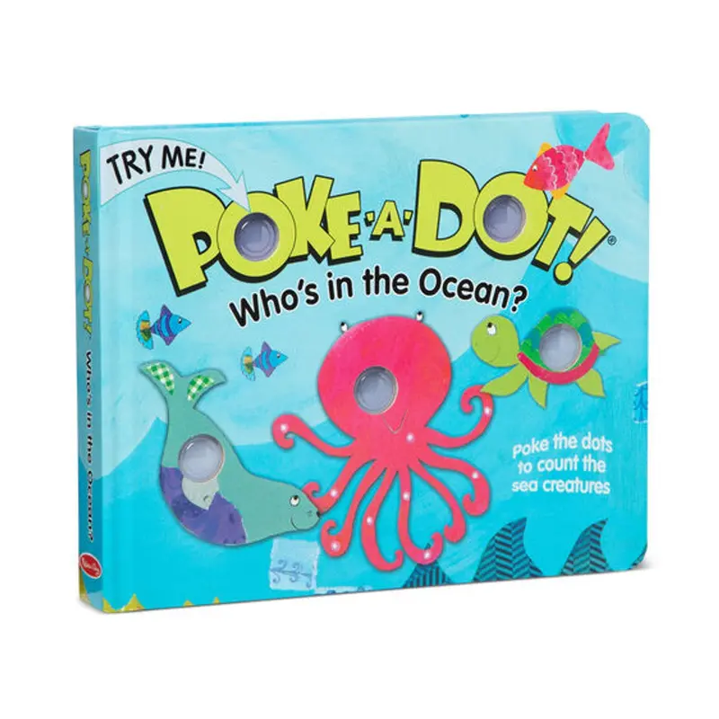 Ocean Life Poke-A-Dot Sensory Book 1