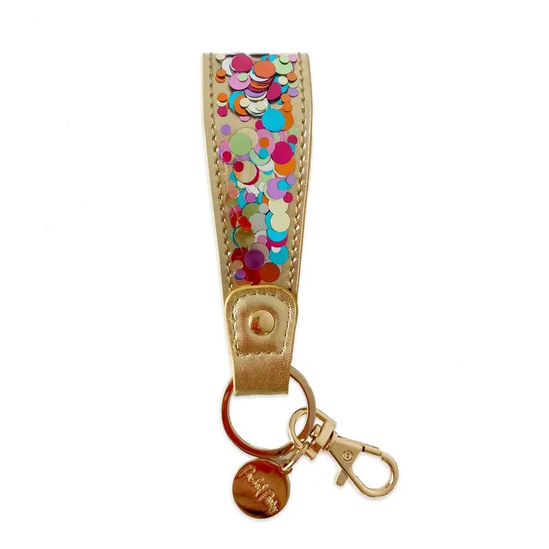 On-The-Go Confetti Hook Keychain – Compact & Playful 1