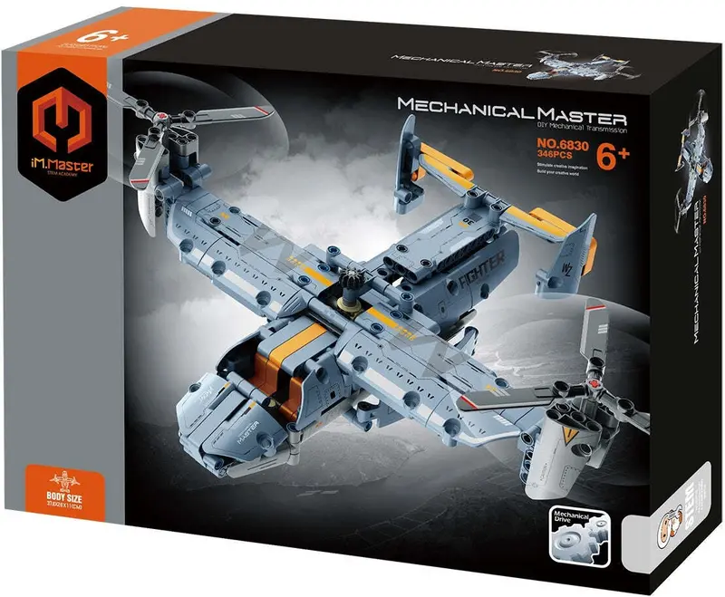 Osprey Vtol Transport Aircraft Model – 346-Piece Assembly Kit 1