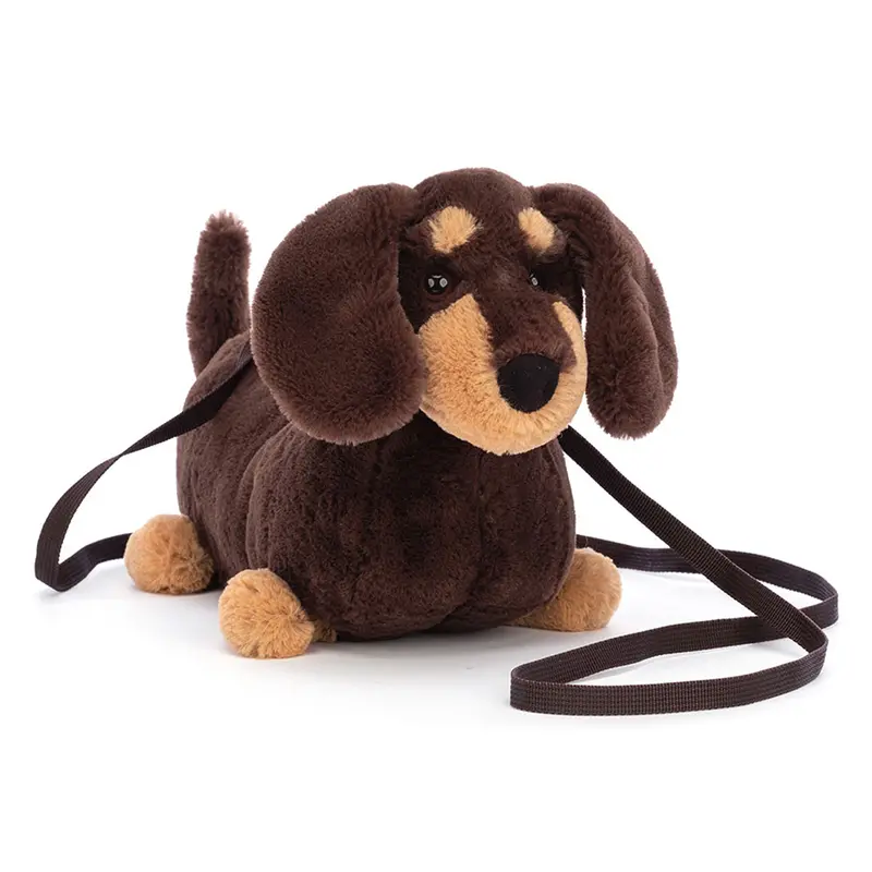 Otto The Sausage Dog Crossbody Tote Bag 1